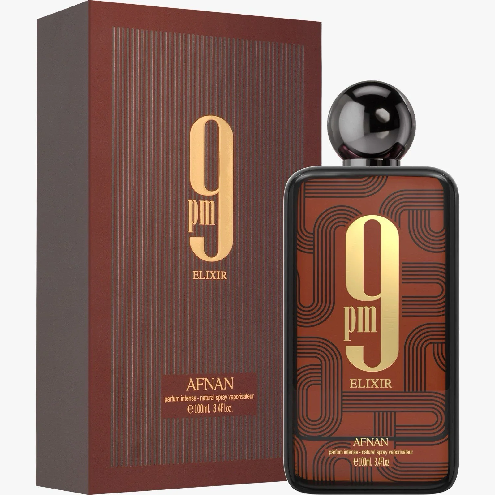 9 PM Elixir Parfum Intense 3.4 oz for men